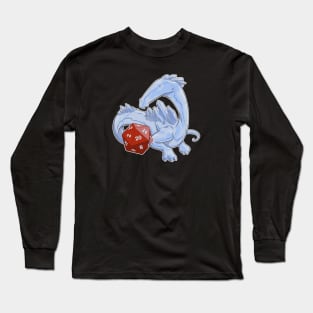 Crystal Dragon d20 Long Sleeve T-Shirt